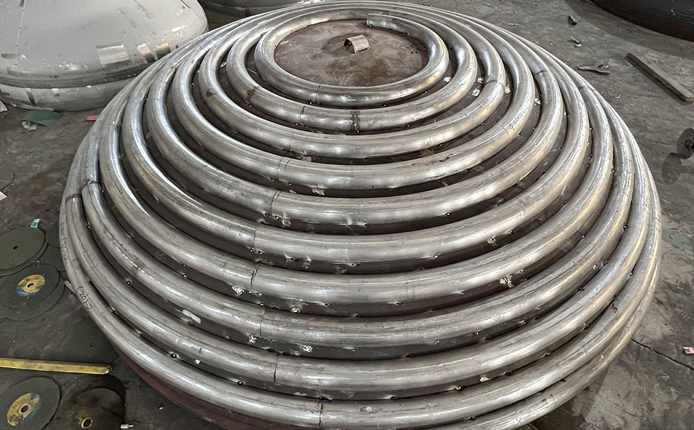 封頭盤管投入使用注意事項！